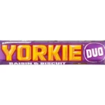 Yorkie Raisin & Biscuit Chocolate Duo Bar 66g