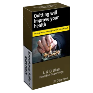 L&B Blue Longer Lasting Superkings 20 Pack