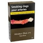 Windsor Blue JPS Real Blue King Size 20 Cigarettes