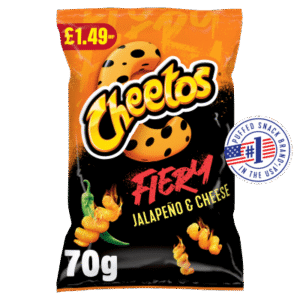 Cheetos Fiery Jalapeno & Cheese Sharing Crisps 70g