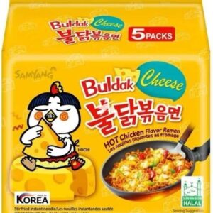 Samyang Cheese Buldak Hot Chicken Flavour Ramen 140 x 5g (700g)