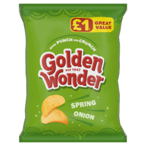 Golden Wonder Fully Flavoured Spring Onion 57g
