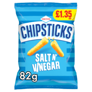 Smiths Chipsticks Salt & Vinegar Crisps PMP 82g