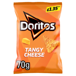 Doritos Tangy Cheese Tortilla Chips Crisps 70g