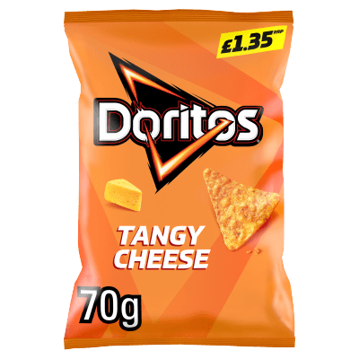 Doritos Tangy Cheese Tortilla Chips Crisps 70g