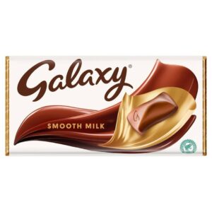 Galaxy Smooth Milk Chocolate Block Bar 100g