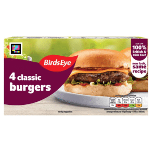 Birds Eye Classic 4 Beef Burgers