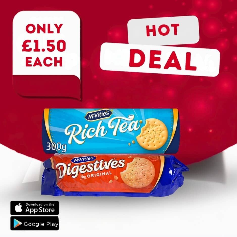 McVitie's Rich Tea / Digestive