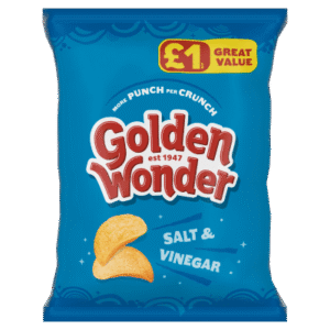 Golden Wonder Fully Flavoured Salt & Vinegar 57g