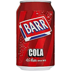Barrs Cola Can 330ml