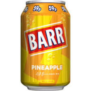 Barrs Pineapple Can 330ml