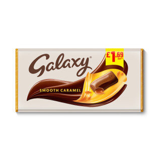 Galaxy Smooth Caramel & Milk Chocolate Block Bar 1.69 PMP 135g