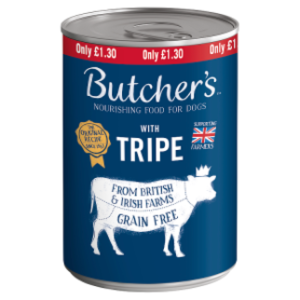 Butcher's Nourishing Food for Dogs with Tripe 400g