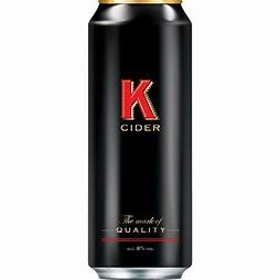K CIDER CAN 500ML