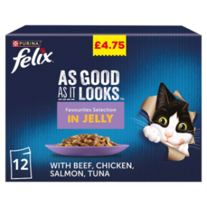 Felix As Good As it Looks Favourites Selection Wet Cat Food 12x85g