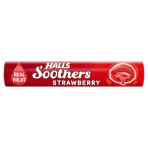 Halls Soothers Strawberry 45g