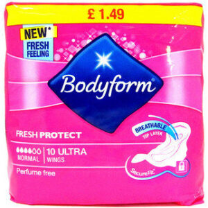 Bodyform Ultra Normal Towels with Wings 8 Pads