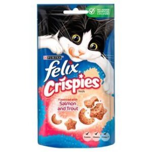 Felix Crispies Flavoured with Salmon and Trout 45g