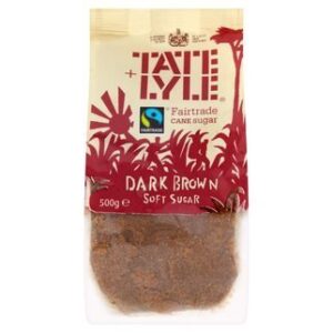 Tate & Lyle Dark Brown Soft Sugar 500g