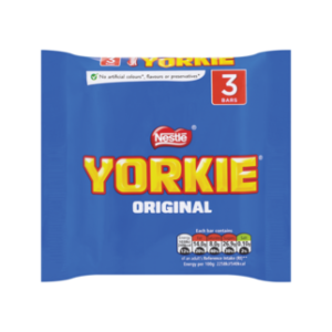Yorkie Milk Chocolate Bar Multipack 46g 3 Pack