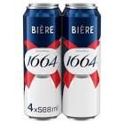 Kronenbourg 1664 Bière Blonde 4 x 568ml
