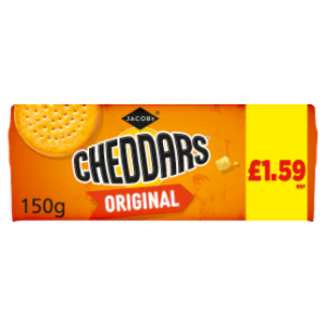 Jacob's Cheddars Original 150g