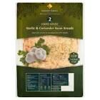 GARLIC & CORIANDER NAAN BREAD