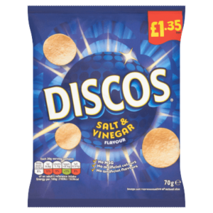 Discos Salt & Vinegar Flavour 70g