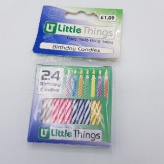 Little Things Birthday Candles