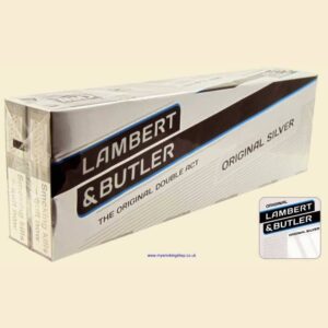 Lambert & Butler Original Silver King Size 20 Cigarettes