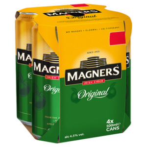 Magners Original Irish Cider 4 x 500ml