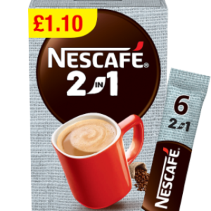 Nescafé 2in1 6 x 9g (54g)