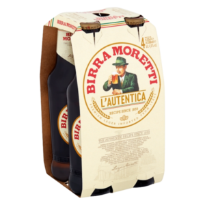Birra Moretti 4PK BOT 330ml