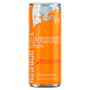 Red Bull The Apricot Edition Apricot-Strawberry Energy Drink 250ml (BB)