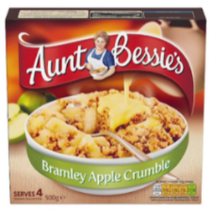 Aunt Bessie's Scrumptious Apple Crumble 500g