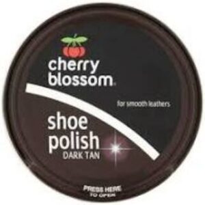 Cherry Blossom Shoe Polish Dark Tan