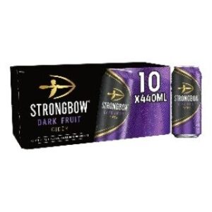Strongbow Dark Fruit Cider 10 x 440ml