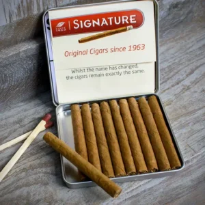 Signature Cafe Creme Blue Cigars 10 Pack