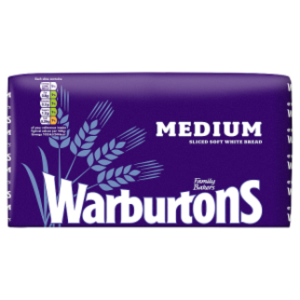 Warburtons Medium White 800g