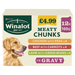 Winalot Meaty Chunks in Jelly 12 x 100g