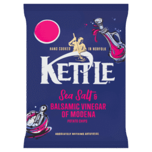 Kettle Sea Salt & Balsamic Vinegar of Modena Potato Chips 80g